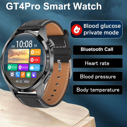 2024 Men‘s Watch NFC Smart Watch For Men AMOLED HD Screen Waterproof Heart Rate Monitor Sport Smartwatch