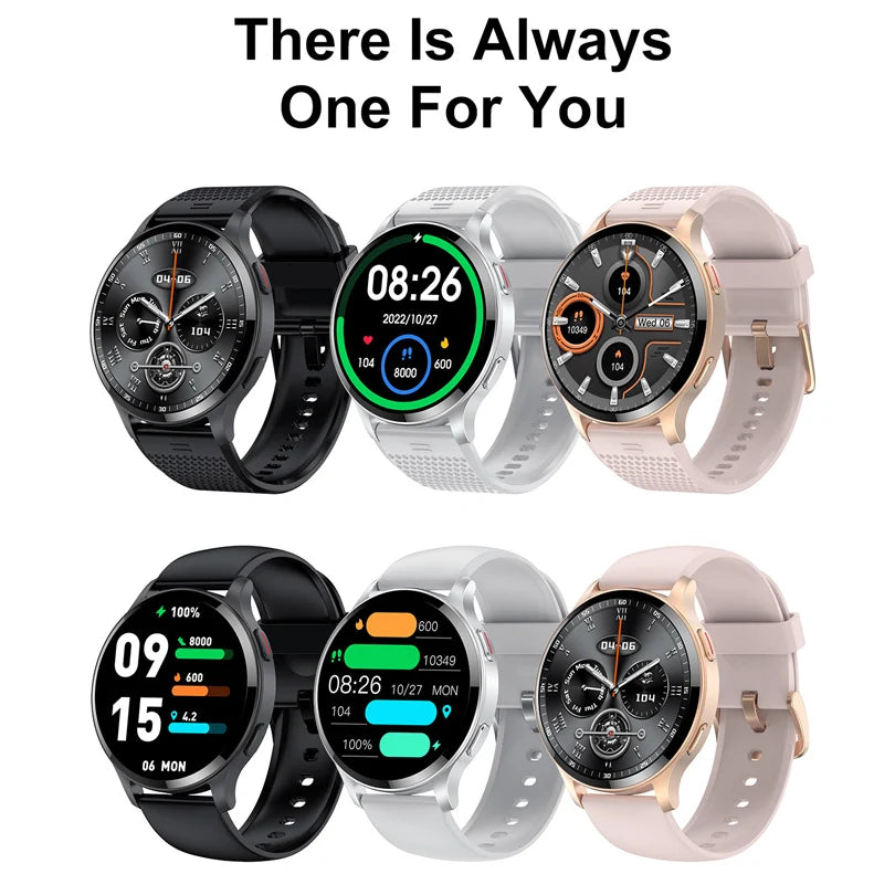 2024 Bluetooth Smart Watch Men Custom Dial IP68 Digital Outdoor Sports Fitness Tracker Health Monitor 1.45" BT Call Smartwatch