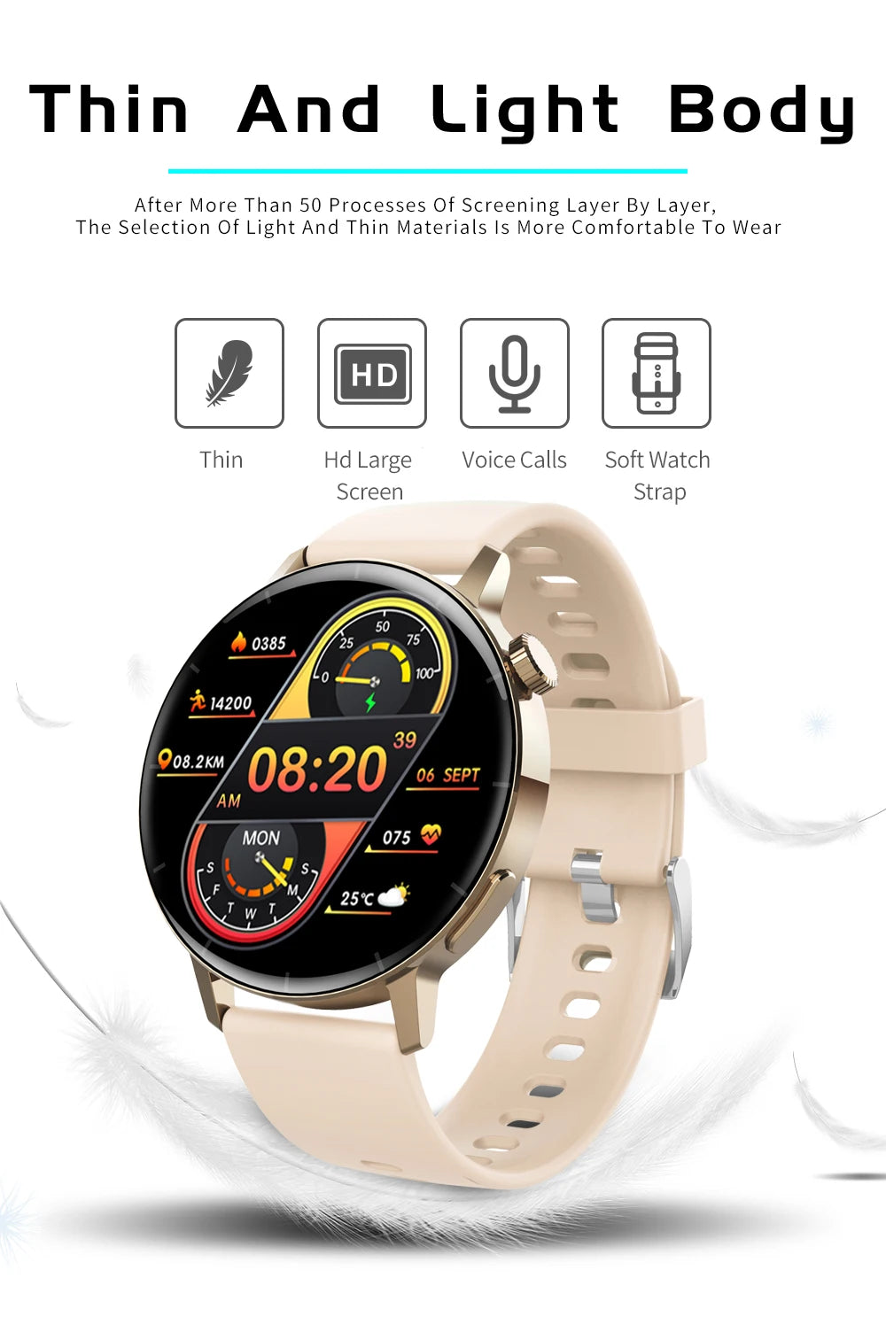 Bluetooth call Smartwatch 2024 Blood Glucose Heart Rate Monitor Exercise Tracker Multi-functional Smart Watch For Men And Women