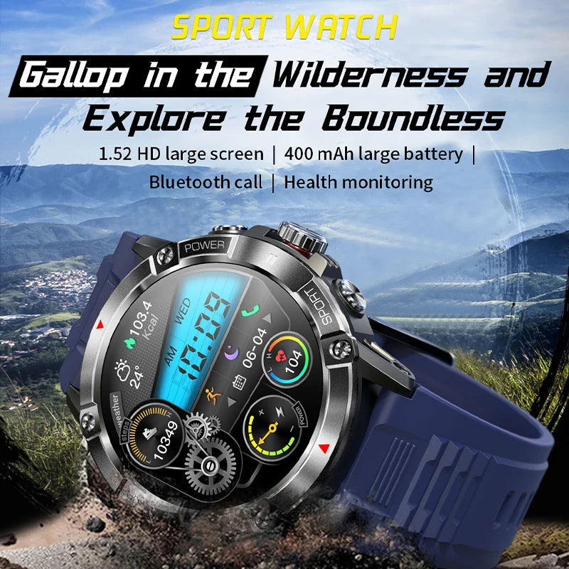 Smartwatch Rtl8763Ewe Latest Chip Bluetooth Calling Montres Intelligentes Connecte Compass Sports NX8 Smart Watch for Men 2024