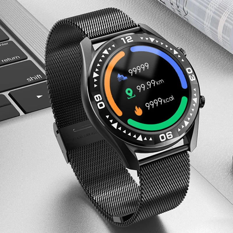 2024 New Smart Watch With 8G Memory BT Call Full Touch Screen IP67 Waterproof Men Smartwatch For Android IOS HUAWEI XIAOMI Phone