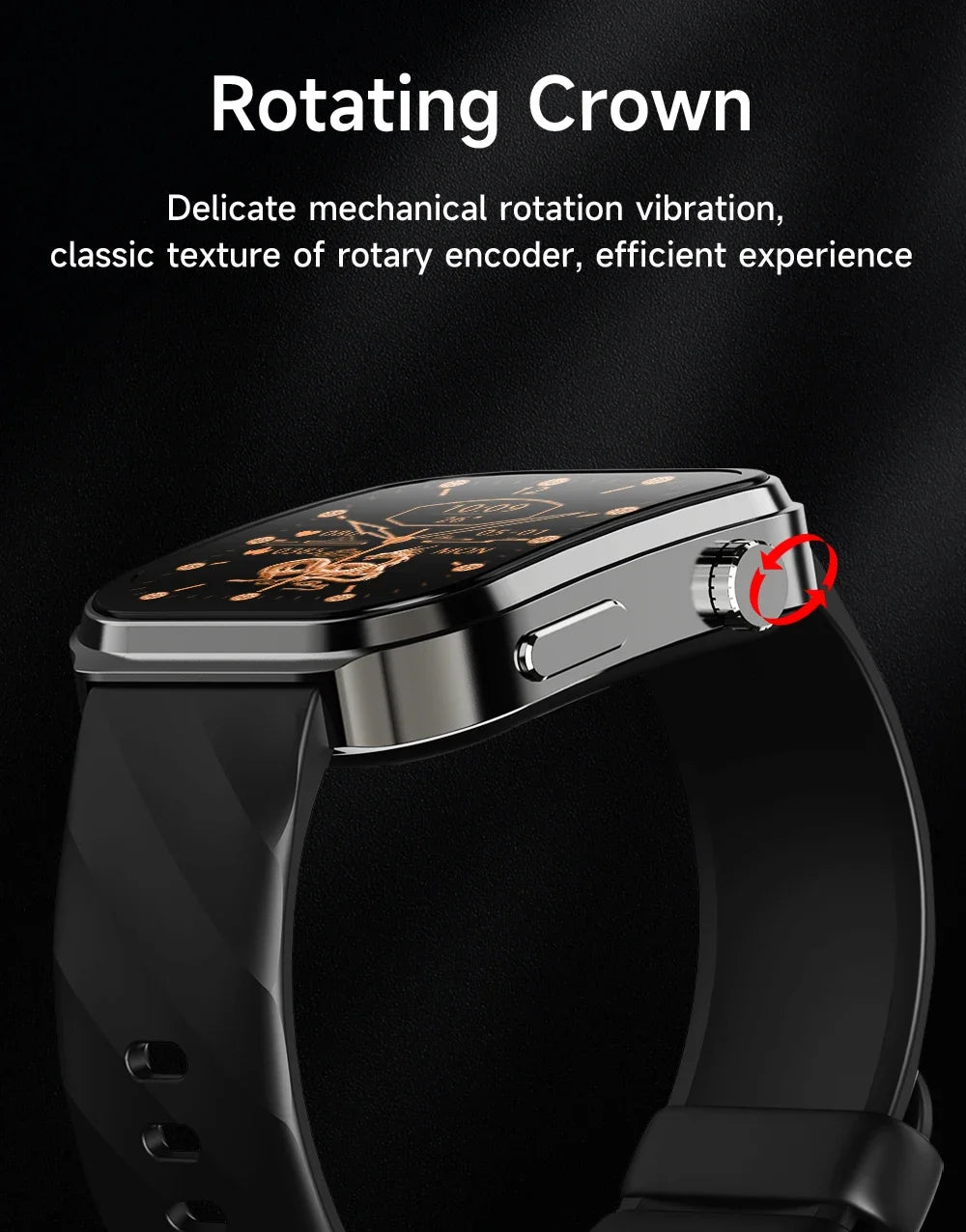 2024 New  Men Women Smartwatch 2.1 inch square screen 320 * 386 resolution heart rate and blood pressure monitoring Wristwatch