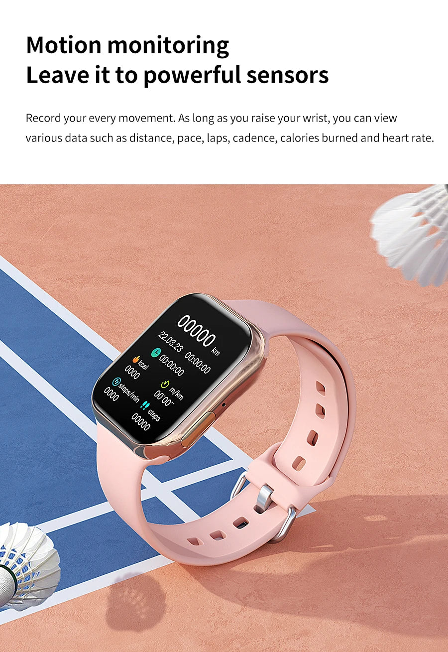 2024 New Watch 9 Smart Watch Fitness Women Always Display Body Temperature NFC Men Sports Series 8 Original smartwatch for Apple