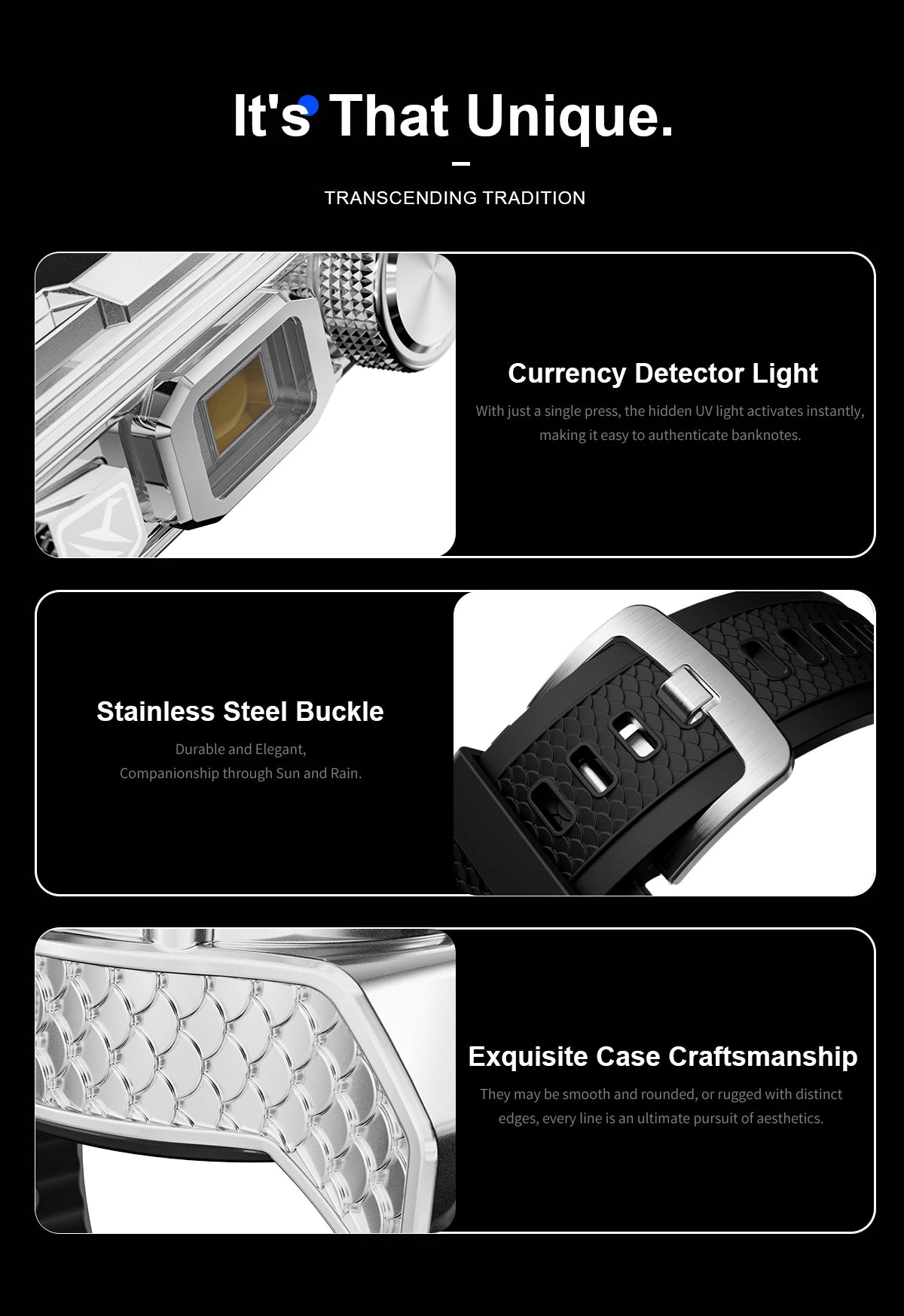 2024 men smartwatch, Bluetooth call tracker, military sports waterproof watch, digital fitness tracker smartwatch LED flashlight