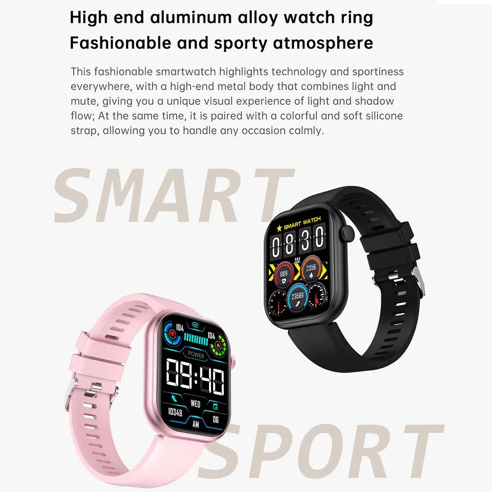 Luxurious Pro Smartwatch 2.01” HD 240*296 Men And Women Notifications Fitness Tracker Bluetooth Call Sports Watch Multifunction