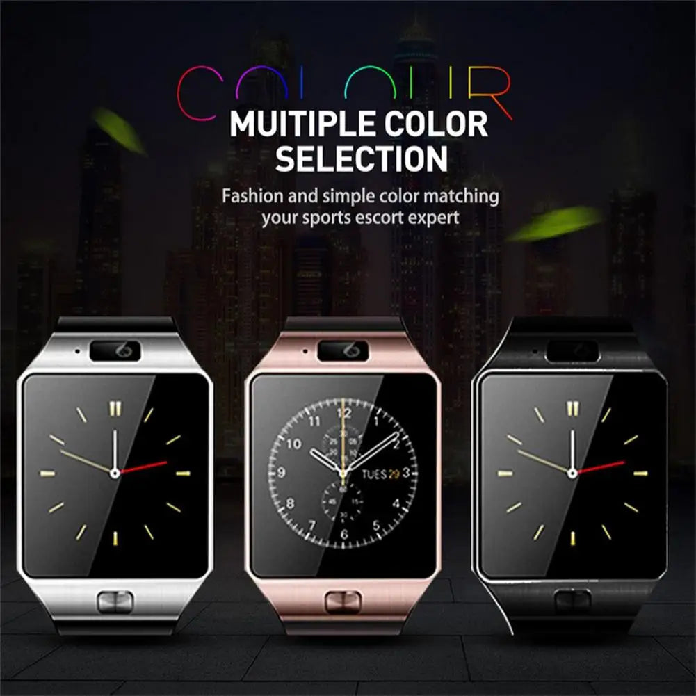 DZ09 Smart Watch Fitness Tracker 1.56" HD Color Screen Bluetooth Smartwatch Extra-Long Battery Life Sleep Monitor Watch For Men