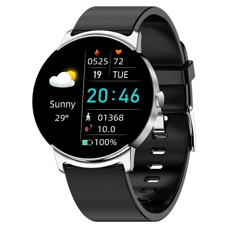 2024 New KS02 Smart Watch Men Women Fashion Sports Smartwrist NFC Music Heart Rate Blood Oxygen Smartwatch Men for Xiaomi Huawei