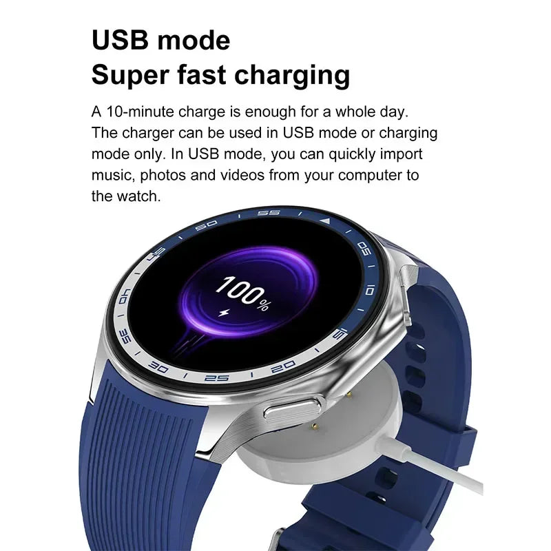 MAOYUAN 2024 New OPPO Men Smart Watch Bluetooth Call IP68 Waterproof AMOLED Fitness Sport Health Monitoring Smartwatch Women