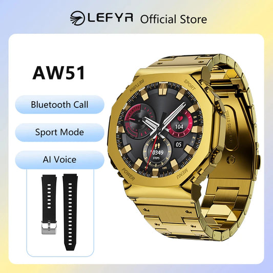 High-end Men's Smartwatch LEFYR AW13 Smart Watch 2024 Men Original Copy Brand Fitness Bluetooth Call Voice Connected pk gtr 4