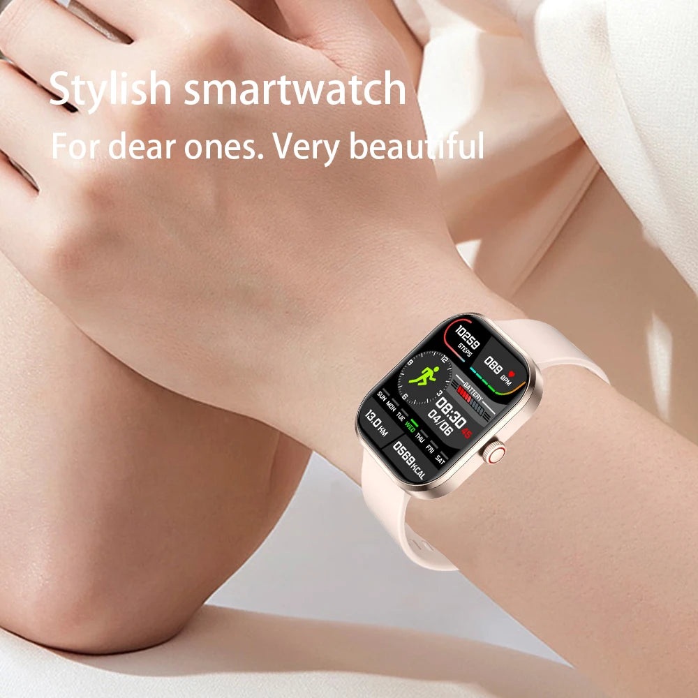 Youth GTS Smartwatch 2.01” HD 240*293 Mens And Womens Health Monitoring Notifications Bluetooth Call Extravagant Watches Ladies