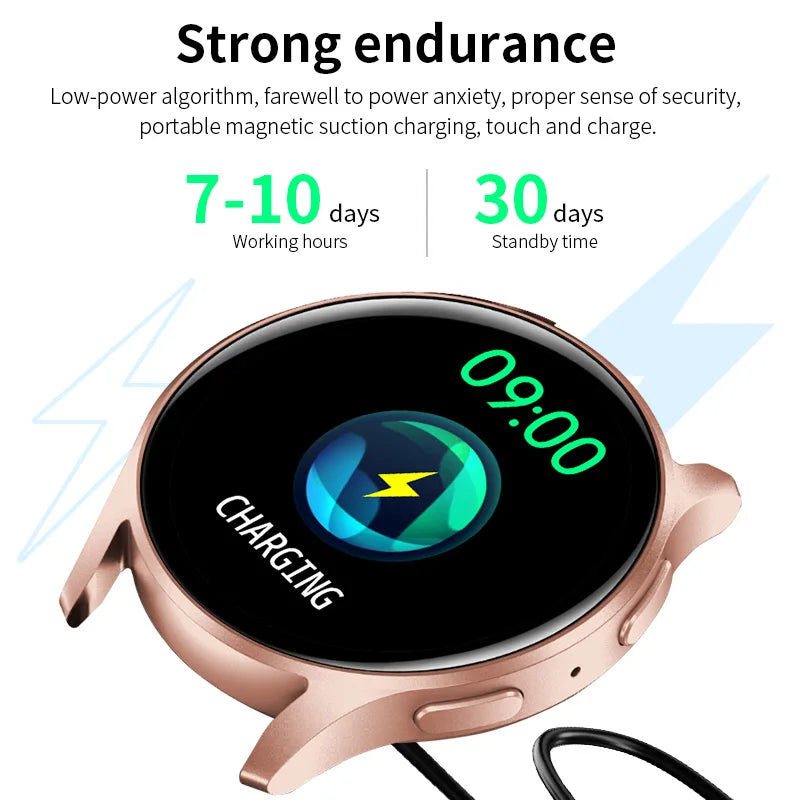 2024 Bluetooth Call Smart Watch Women  Blood Pressure GPS Motion Tracking Bracelet Fashion Waterproof Smartwatch For Men New+Box