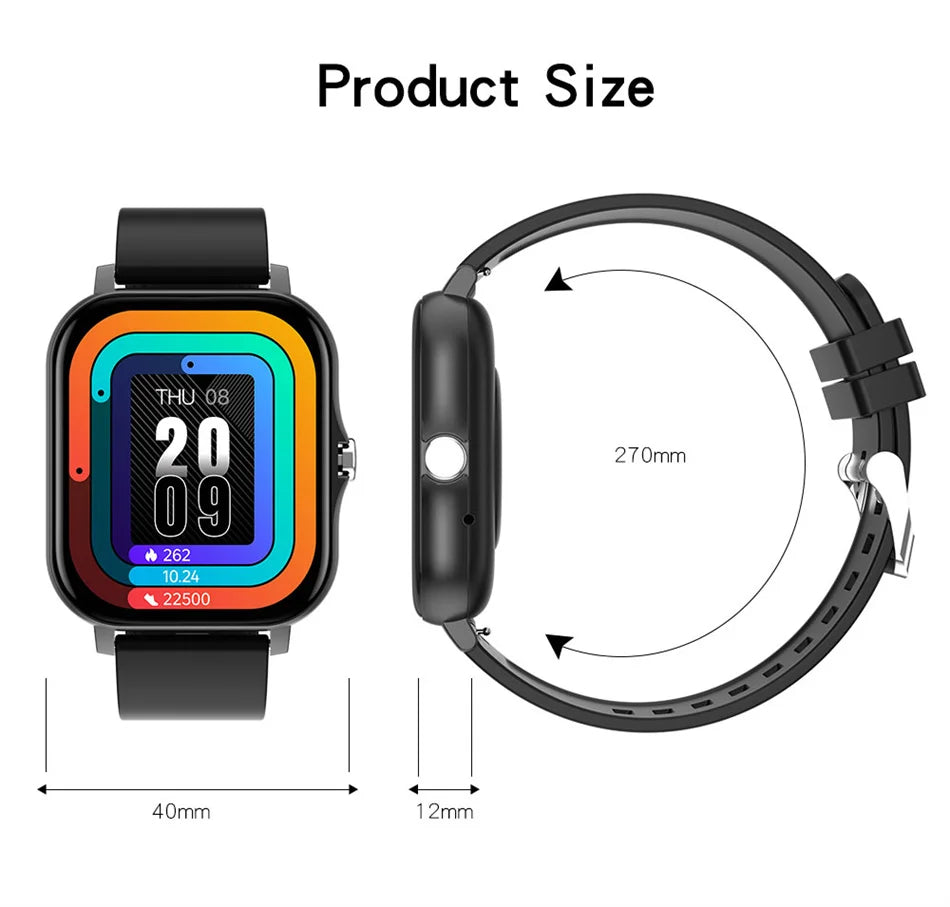 2023 Smart Watch Women Bluetooth Call Watch Fitness Tracker Waterproof Sport Smart Clock Fashion Ladies Men Smartwatch Woman