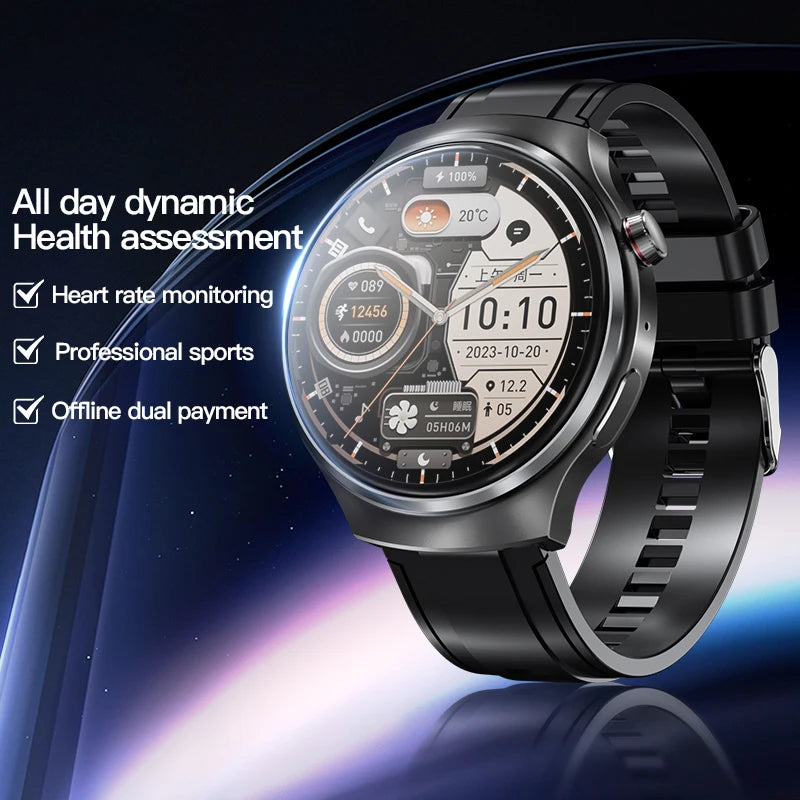 V16 Smart Watch For Men Health Monitoring IP67 Waterproof Smartwatch Women Fitness Tracker Voice Assistant Bracelet 2024