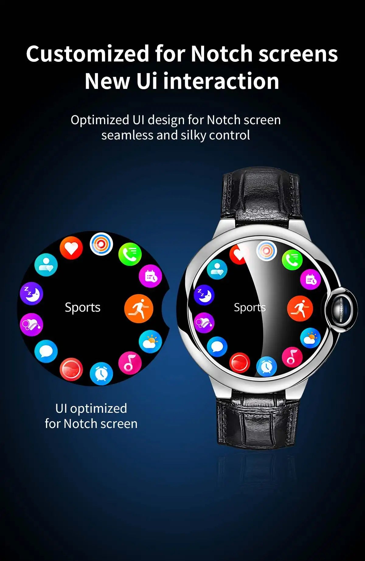 2023 Men Smartwatch Women wristwatch Multifunctional Smart Watch korean Waterproof Fitness Sports Watches Business Leisure