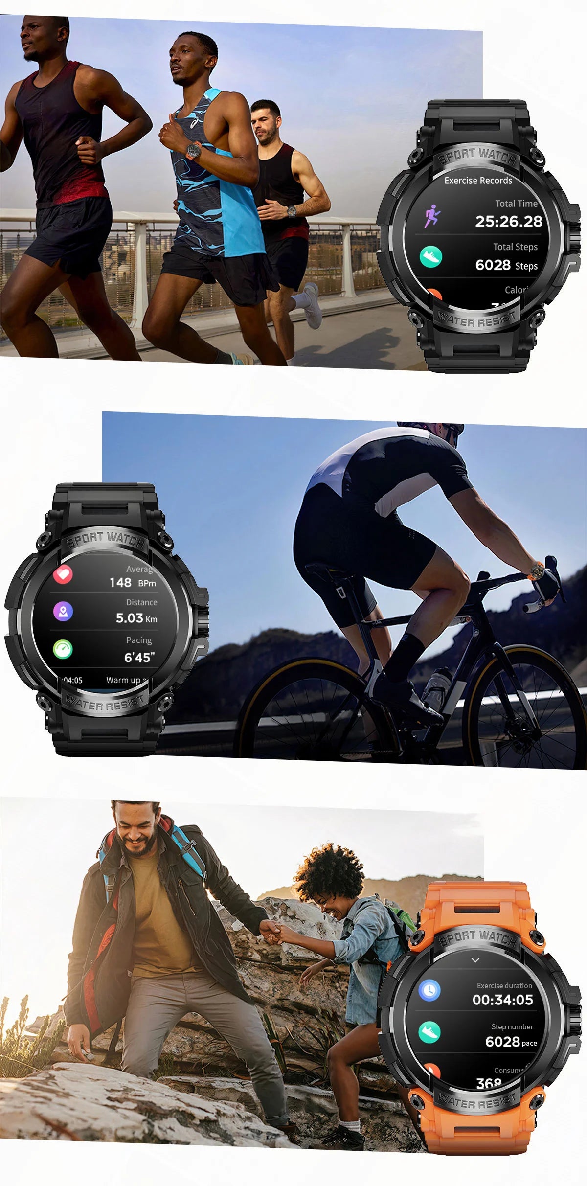 2024 New Smart Watch Men Bluetooth Call Wrist Watches Amoled Sport Fitness Clock 600mAh Health Smartwatch for Android IOS Xiaomi