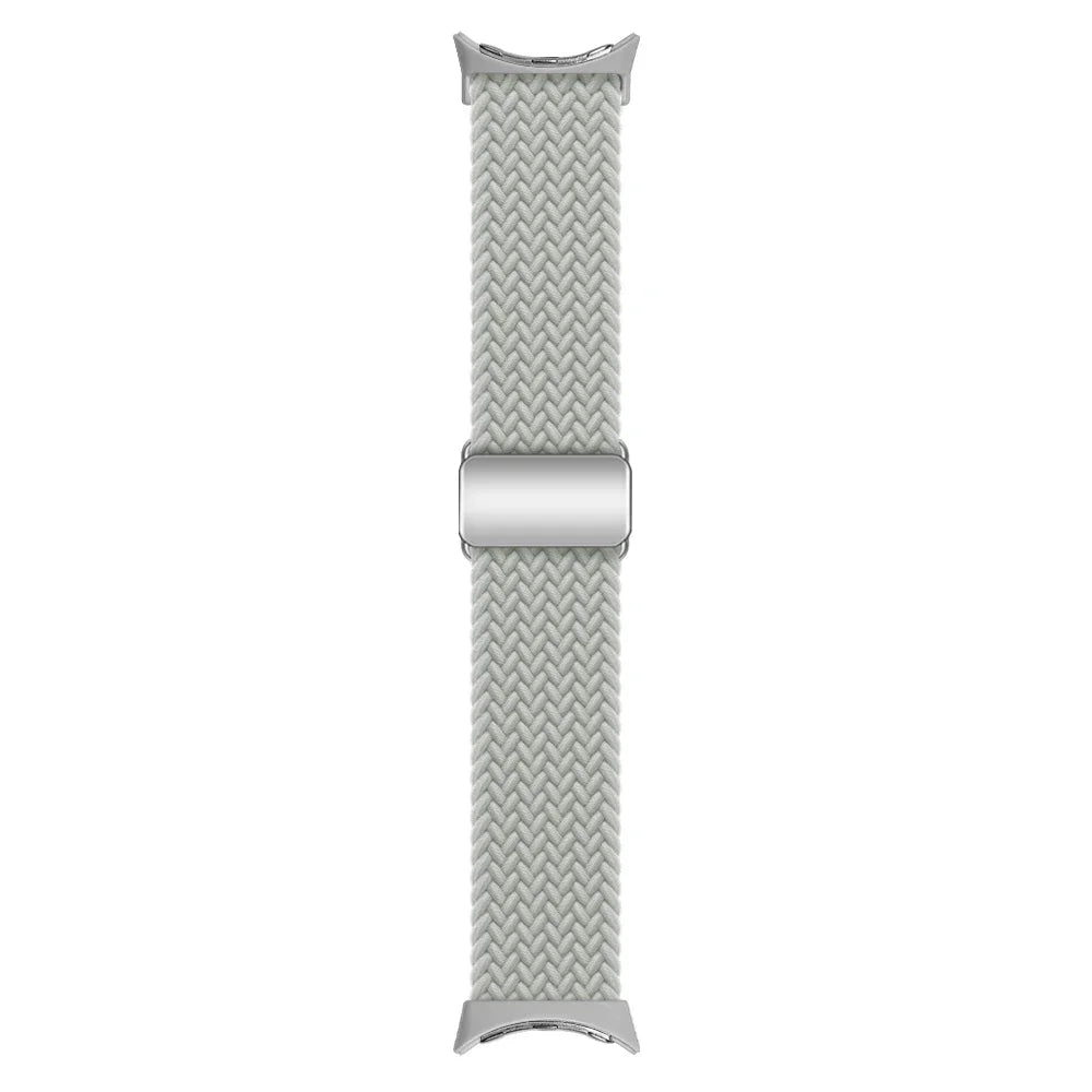 Nylon Braided Magnetic Strap for Google Pixel Watch 2 Band Replacement Belt Wristband Fabric Bracelet Pixel Watch 2 Accessories