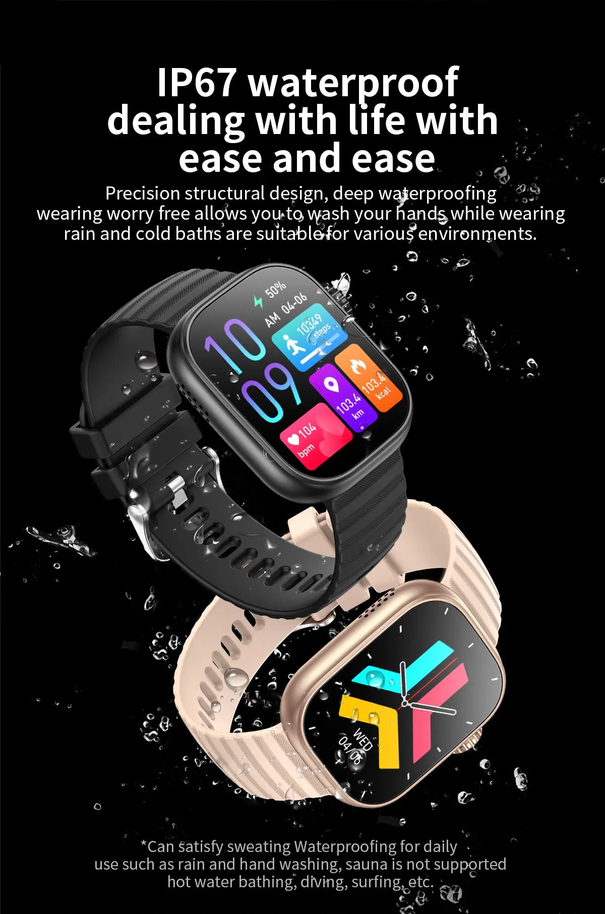 2024 New Smart Watch Men Full Touch Screen Sport Fitness Bracelet Bluetooth Call For Xiaomi HuaWei iPhone Smartwatch Women