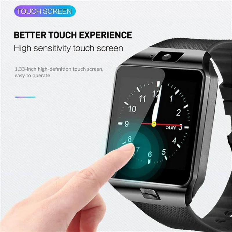 2024 Multifunction Smartwatch Bluetooth Calling Camera Message Alerts Gprs Location Mp3 Sim Card Phone Smart Watch for Android