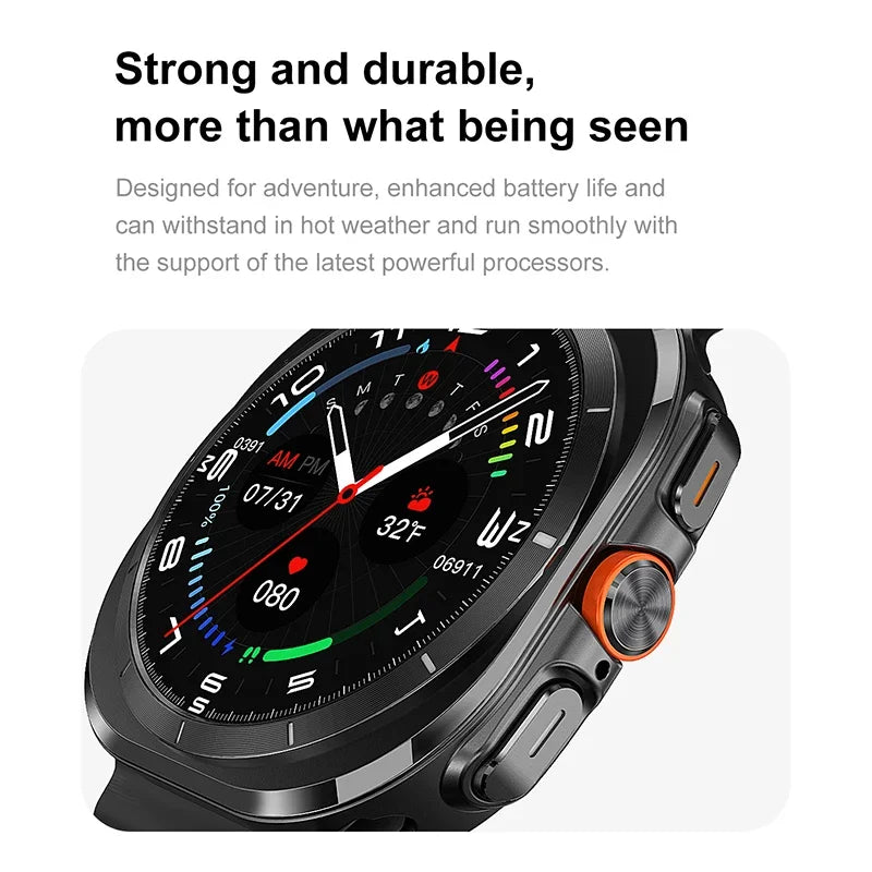 2024 New Smartwatch DT Watch Ultra USB Data Transfer Health Sports Men Smartwatch For Women Bluetooth Call Wireless Charging