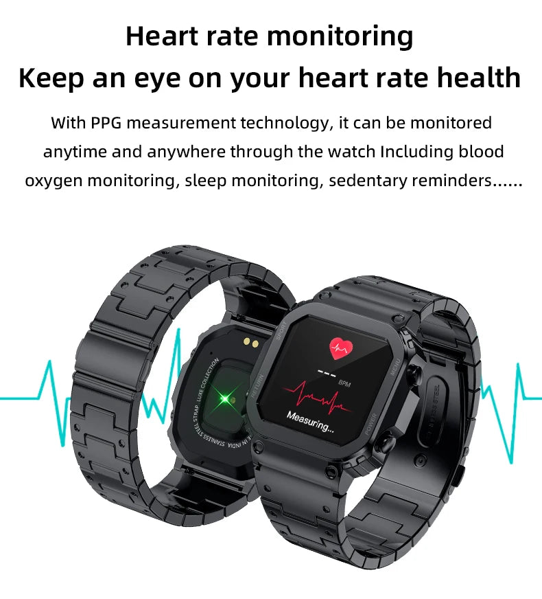 Smartwatch Smart Watch Man 2024 Connected Watch Military Copy Brand Replica Fitness Bluetooth Call AI Voice Original LEFYR AW39