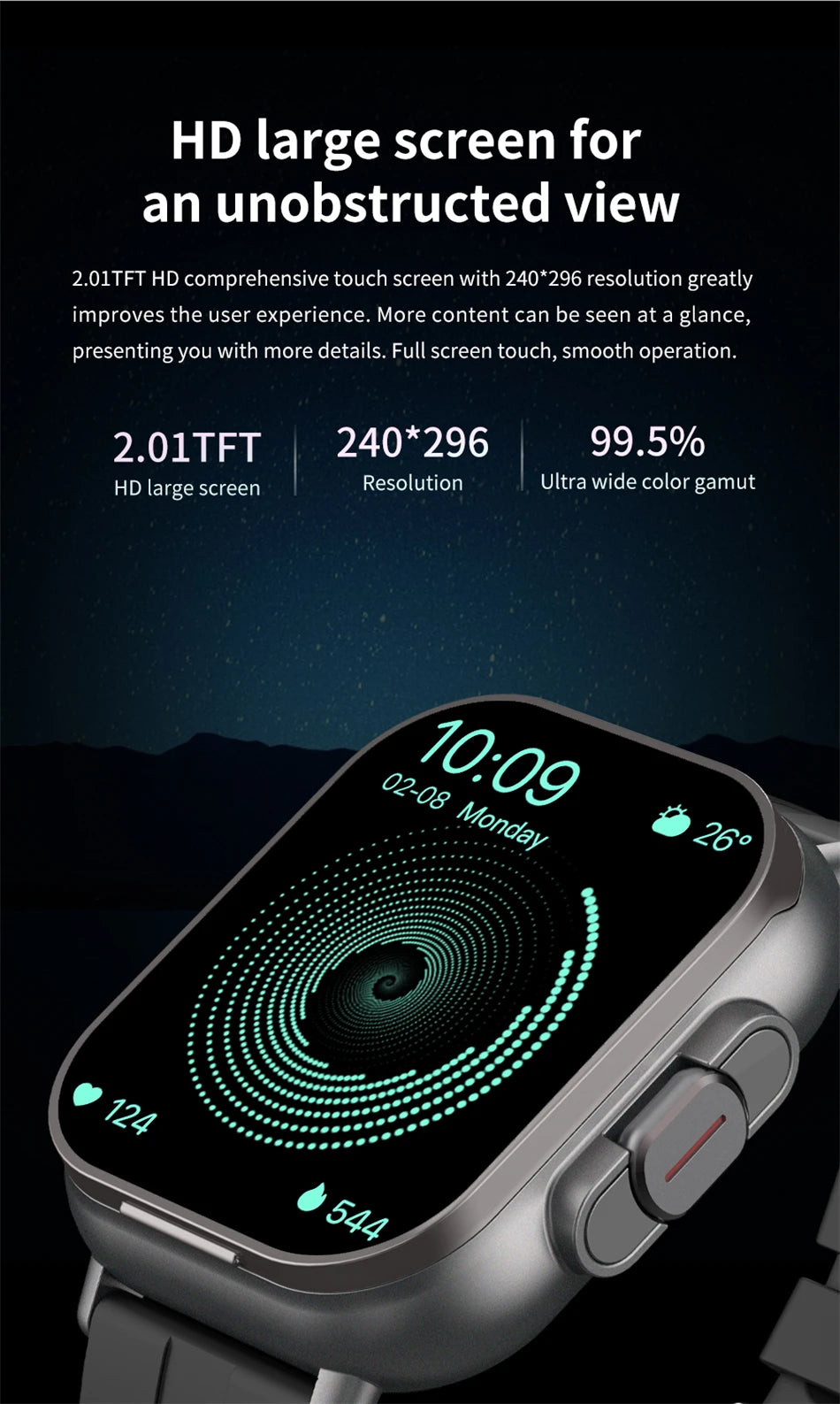 2024 New Smartwatch Earbuds 2 in 1 Wireless Bluetooth TWS Earphones Headset Call Waterproof Blood Pressure Sports Men Women Gift