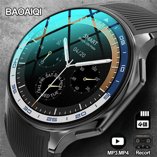 2024 New For HUAWEI IOS Watch X High-End Business Watch 32G Large Memory Album Smartwatch Men Sports Fitness Waterproof Bracelet