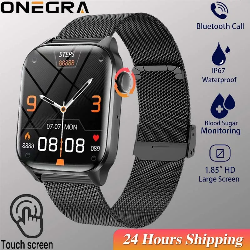 2024 Men Smart Watches Women Wrist Watch Fitness Watch Waterproof Bluetooth Call Smartwatch For Xiaomi Huawei Android iOS Phone