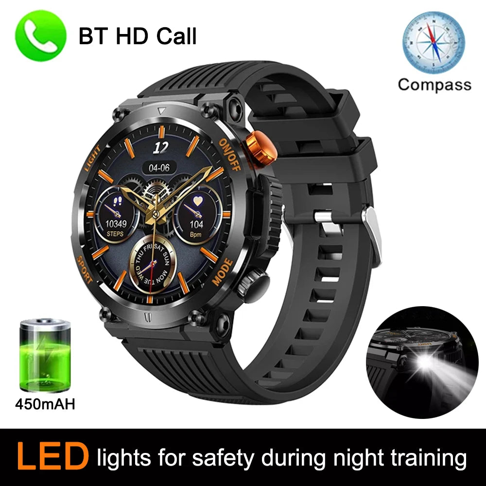 New Smart Watch Men For Android iOS IP67 Waterproof Sport Fitness Watch Bluetooth Call Heart Rate Health Monitor Smartwatch 2024