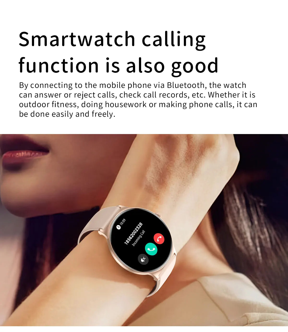 For Xiaomi Huawei 2024 New 1.43 inches Bluetooth Call Smartwatch Women Men AMOLED 466*466 HD Pixel Display Smartwatches Ladies ﻿