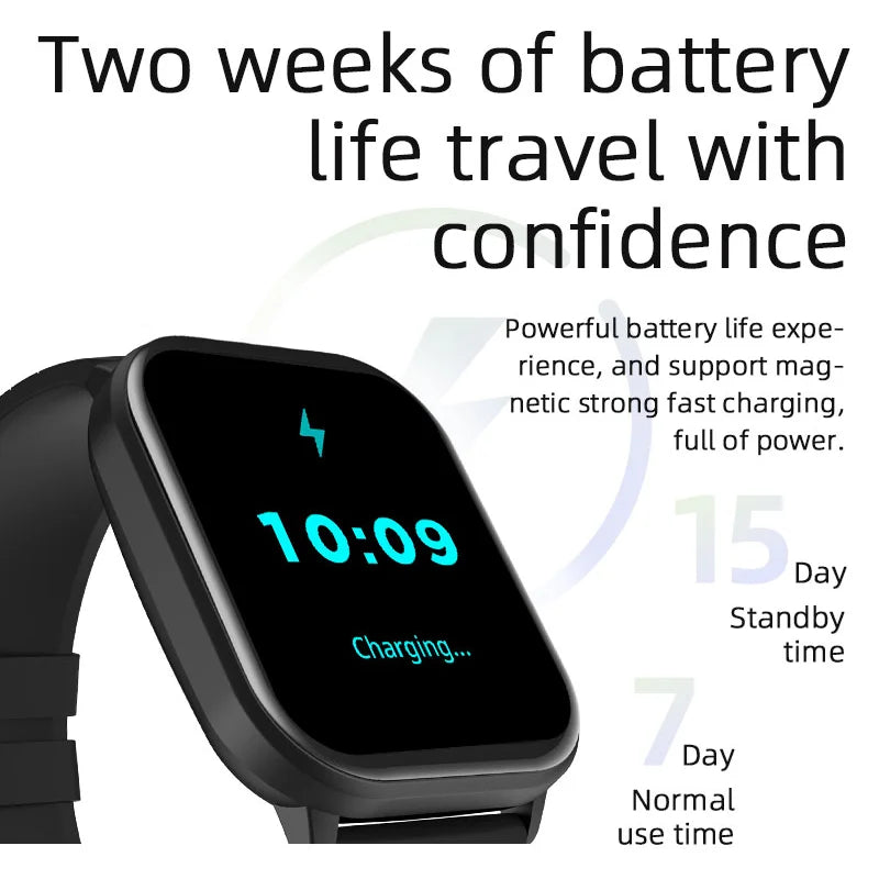 2024 New Bluetooth Call Smart Watch For Men Sleep Heart Rate Monitoring Waterproof Sport Clock Fitness Bracelet Smartwatch Women