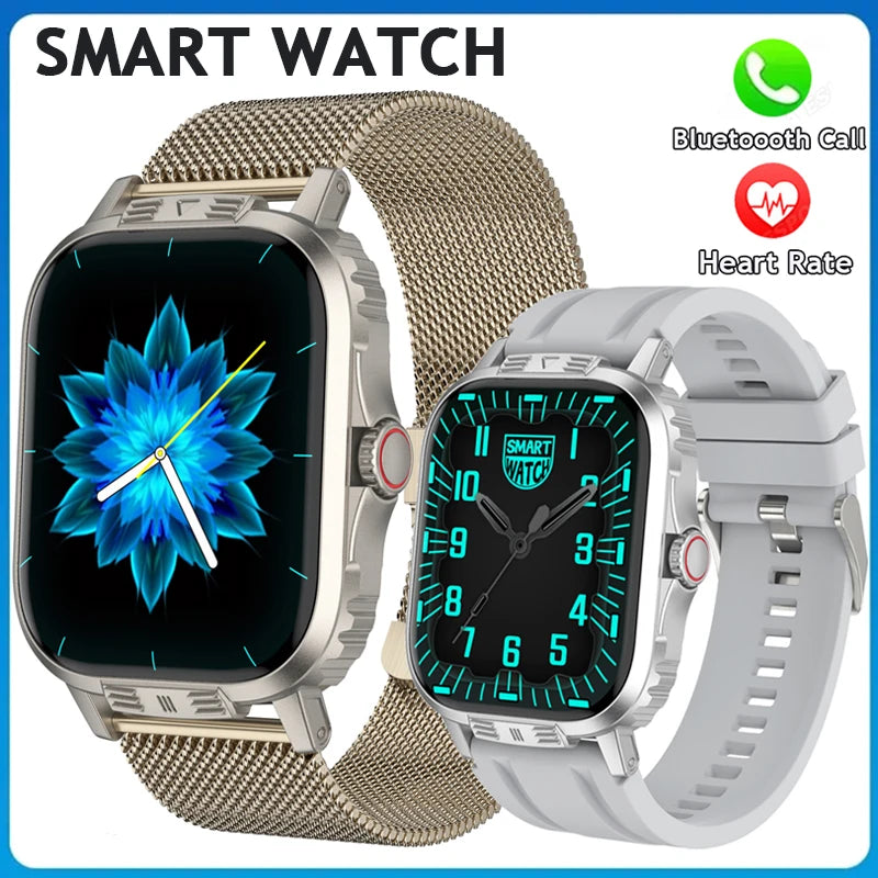 2024 Smart Watch For Men Women Heart Rate Smart Island Sports Fitness Watches Bluetooth Call Digital Smartwatch Wristwatch NEW