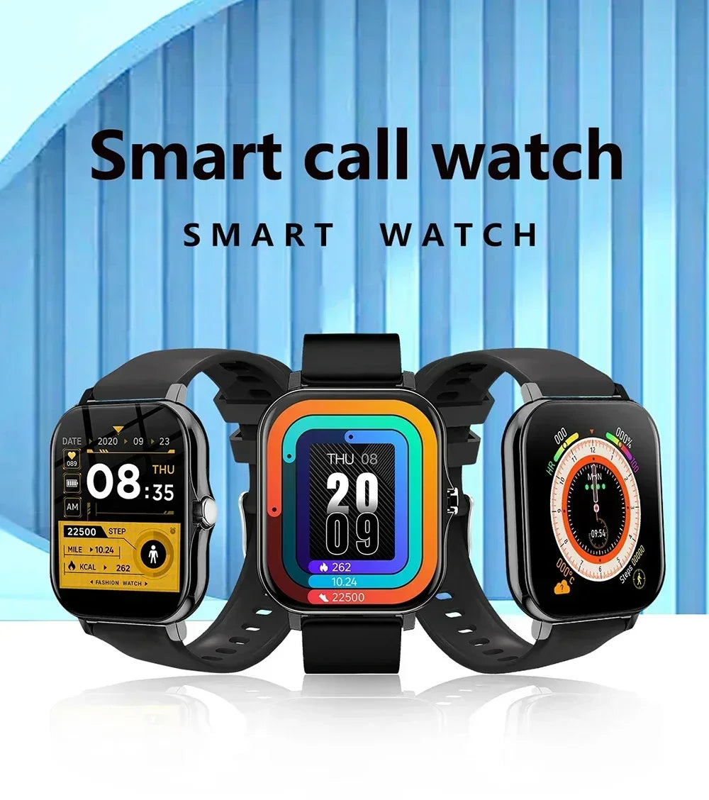 Smart Watch 2024 Bluetooth Call 1.9inch Display reloj inteligente For Men Women Fitness Tracker Sports Smarthwhatch Android ios