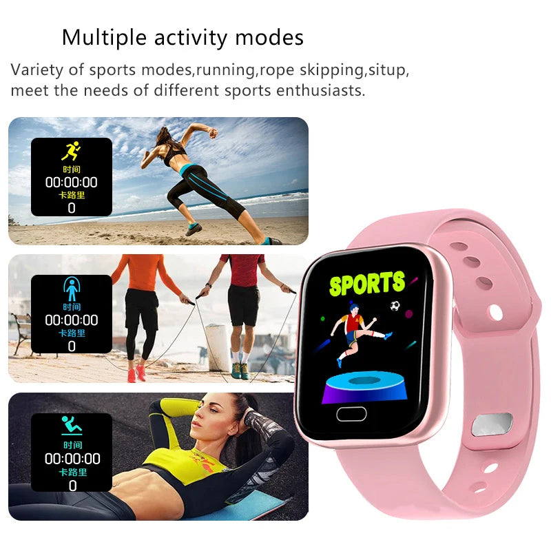 D20 Children Kids Smart Watch Boys Girls Sports Men Women Smartwatch Blood Pressure Smart Clock Child Fitness For Android IOS