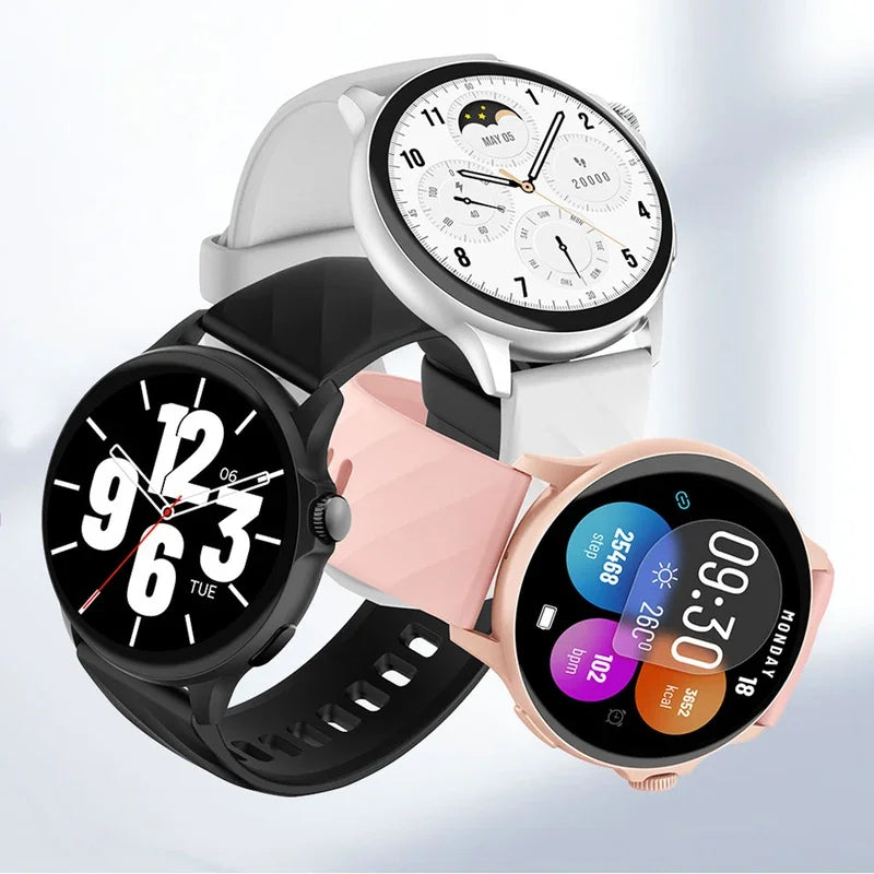 2024 Popular Round Screen Smart Watch Latest Design for Men Women Health Sports Couple Watch reloj hombre Digital Watch