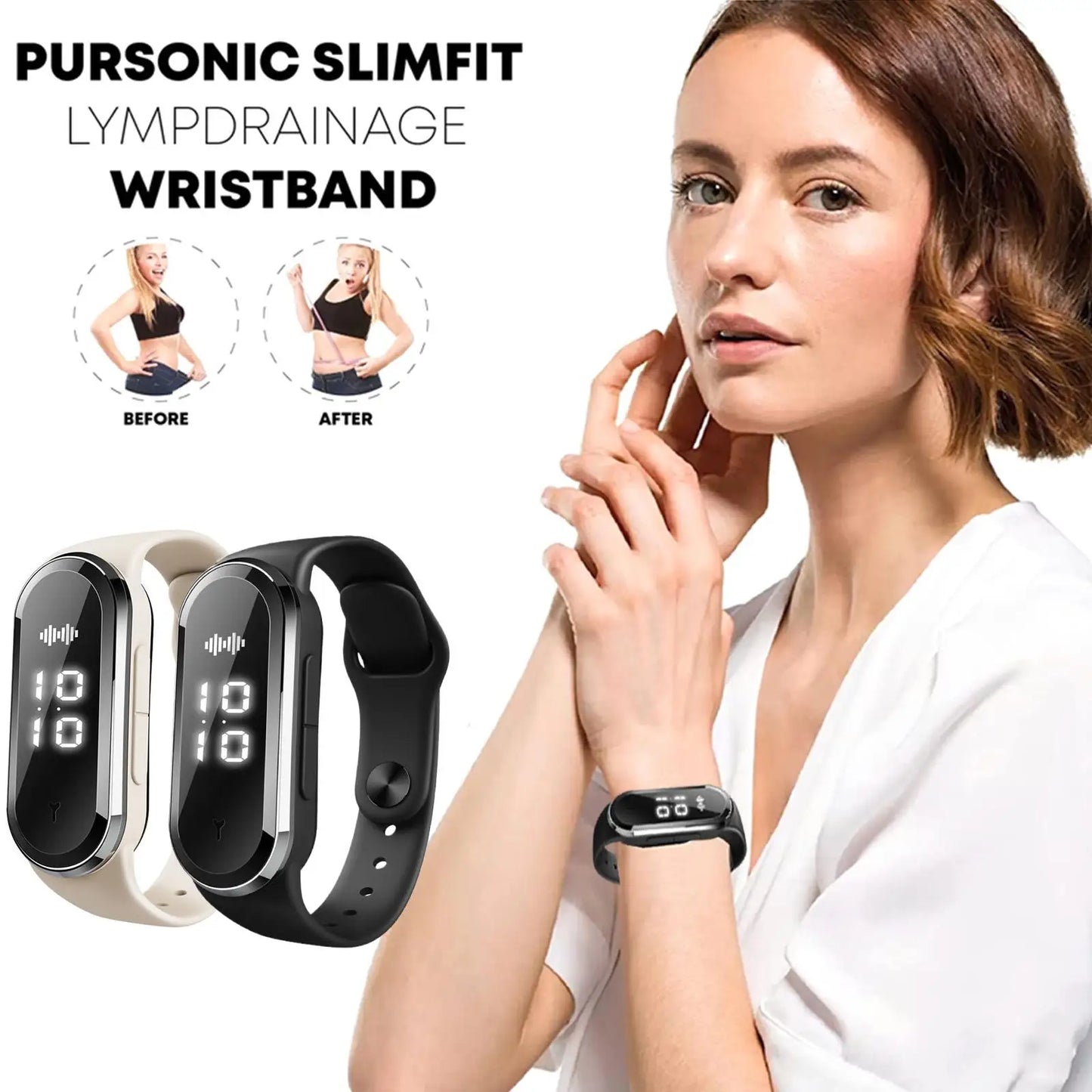 Ultrasonic Weight Loss Smart Watch Weight Loss Wrist Strap Body Shaping Wrist Strap Body Shaping Bracelet For Men And Women N9H5