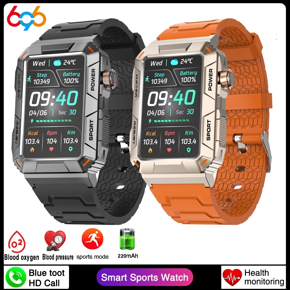 2024 New Men Women 1.57" Blue Tooth Call Smart Watch Heart Rate Blood Oxygen Health Sports Fitness Waterproof Music SmartWatch