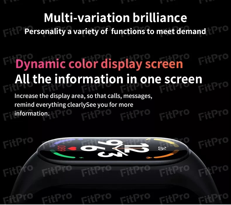 M7 Smart Watch Men Women Smartband Heart Rate Smartwatch Fitness Tracker Blood Pressure Sport Smart Bracelet For Mi Band 7