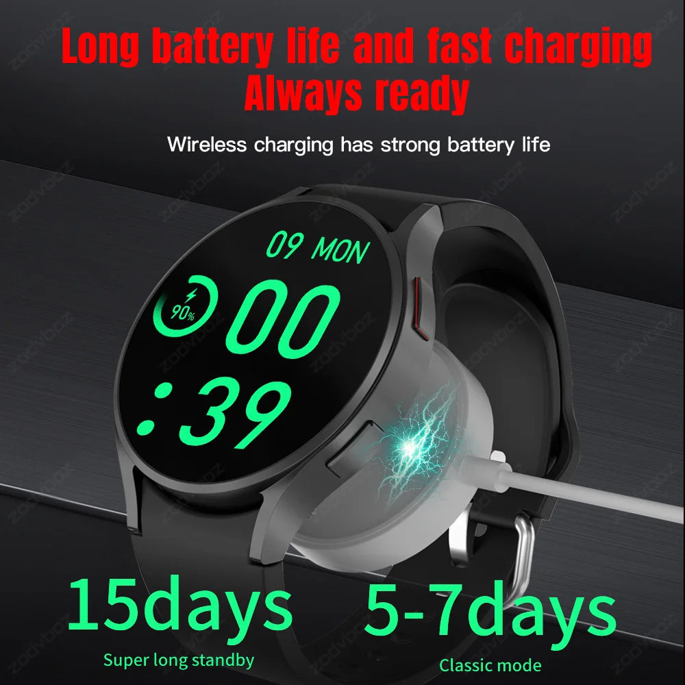 Original Watch 6 NFC Smart Watch Men Voice Call AOD Sport Watches Women GPS Tracker IP67 Waterproof Smartwatch For Huawei Xiaomi