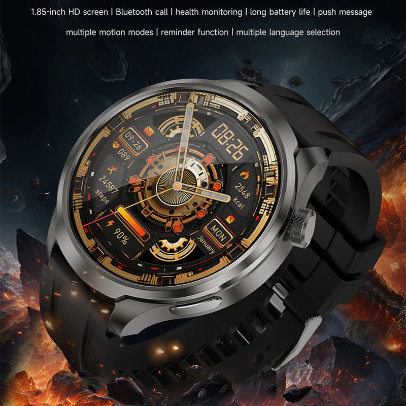 For Huawei GT4 Pro Watch Smart Watch Men AMOLED HD Screen Bluetooth Call GPS Compass Heart rate Sports SmartWatch Man 2024 New