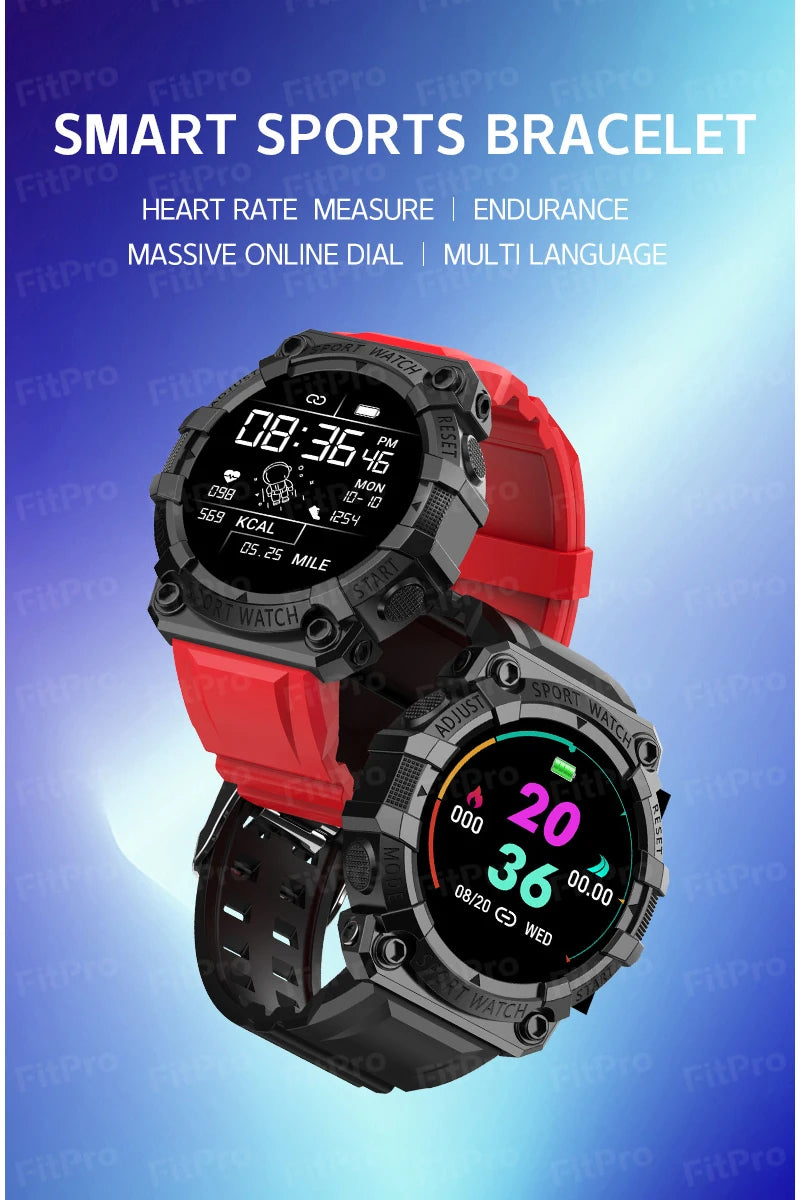 Smartwatch Watch Bluetooth Call With Flashlight Sport Blood Pressure IP67 Waterproof For