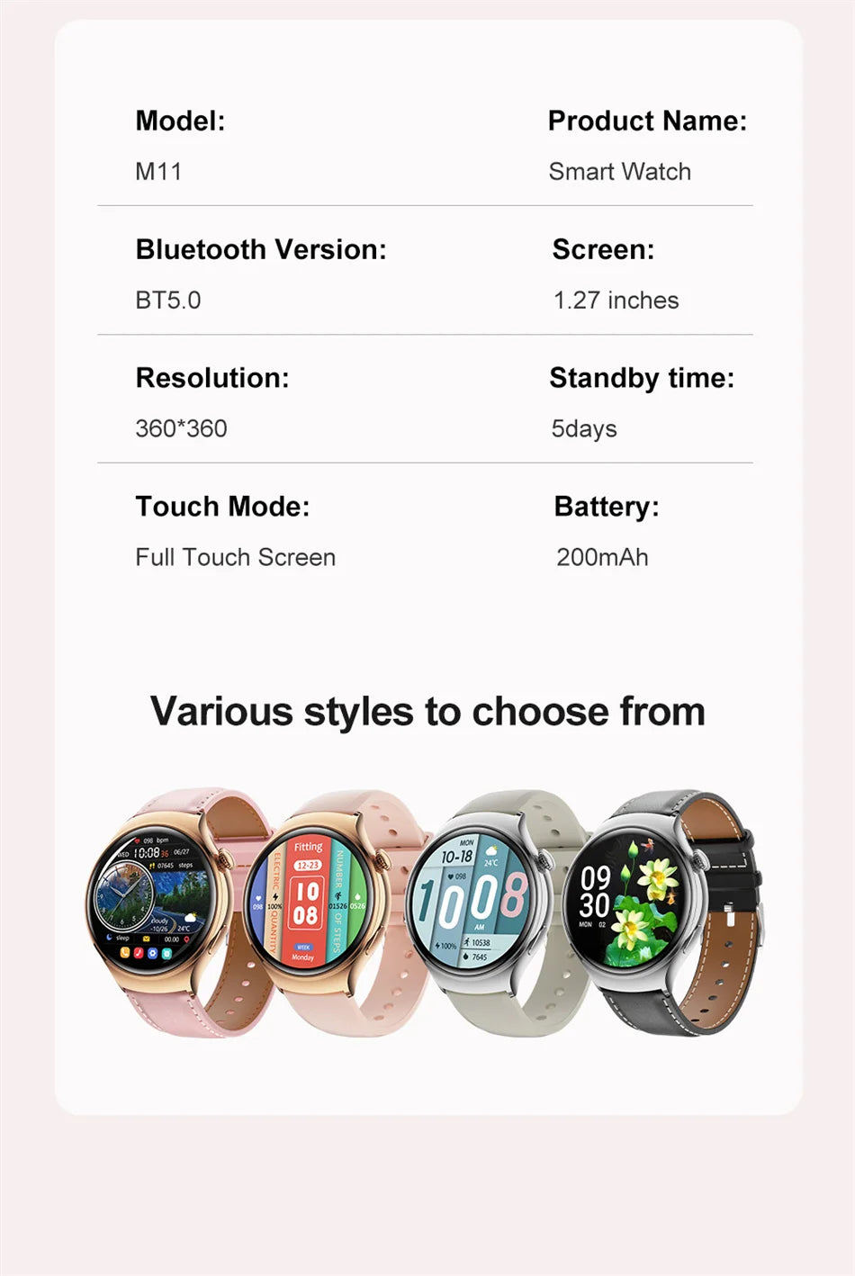 For HUAWEI 2024 New Watch GT4Mini Smart Watch Women AMOLED NFC GPS Heart Rate Clock BT Call IP68 Waterproof Lady Smartwatch+Box