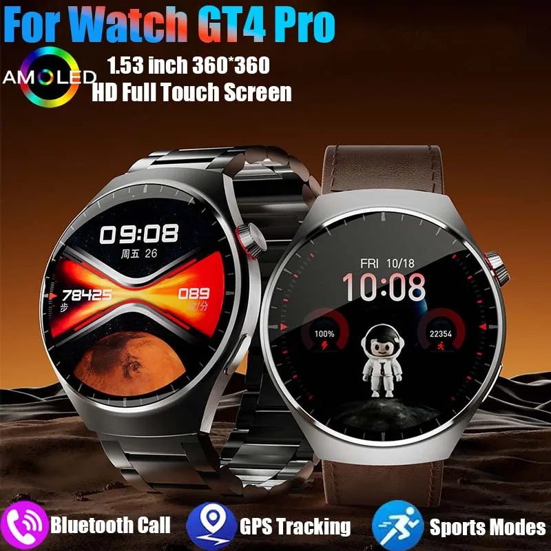 For Huawei WATCH 4 PRO Smart Watch Men Space Exploration Edition Bluetooth Call GPS NFC Heart Rate Sports SmartWatch 2024 New