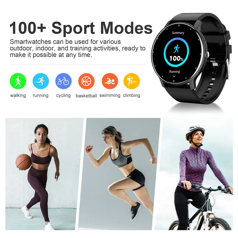 2024 Smart Watch Men Bluetooth Call Sleep Health Monitor Smart Watch Women Sport GPS Track Tracking Smartwatch For Android IOS