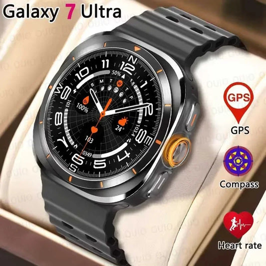 2024 New Original for Galaxy Watch 7 Ultra Men Activity Tracker AMOLED Screen Always Display Waterproof Blood Glucose smartwatch