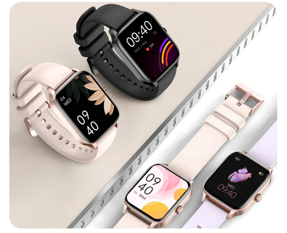 Smart Watch 2024 Last Generation For Women Men Sleep Monitoring Multiple Sports Modes Wireless Calling For Apple Iphone