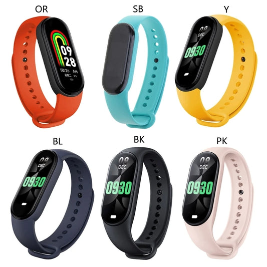 Smartband  Watch Heart Rate Blood Pressure   Smartwatch IP67 Fitness Sport Bracelet for mi Band