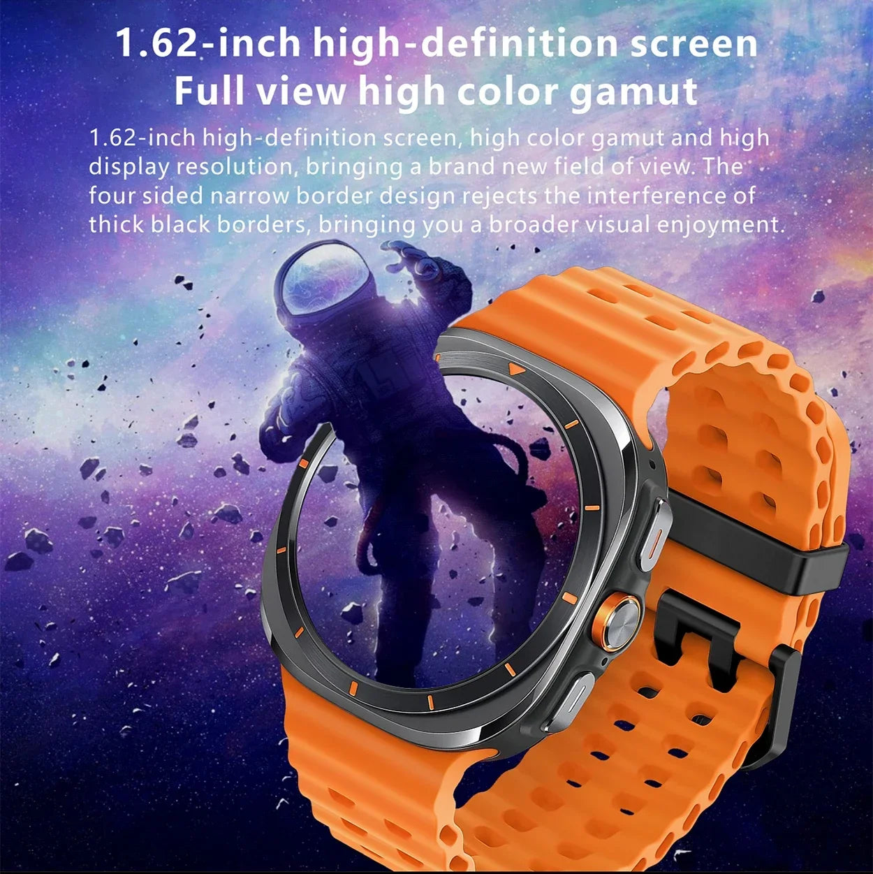 2024 Watch 7 Ultra 47mm Smart Watch S7 Bluetooth Call Compass Smartwatch for Men Women 1.62" HD Screen Sports Fitness Tracker