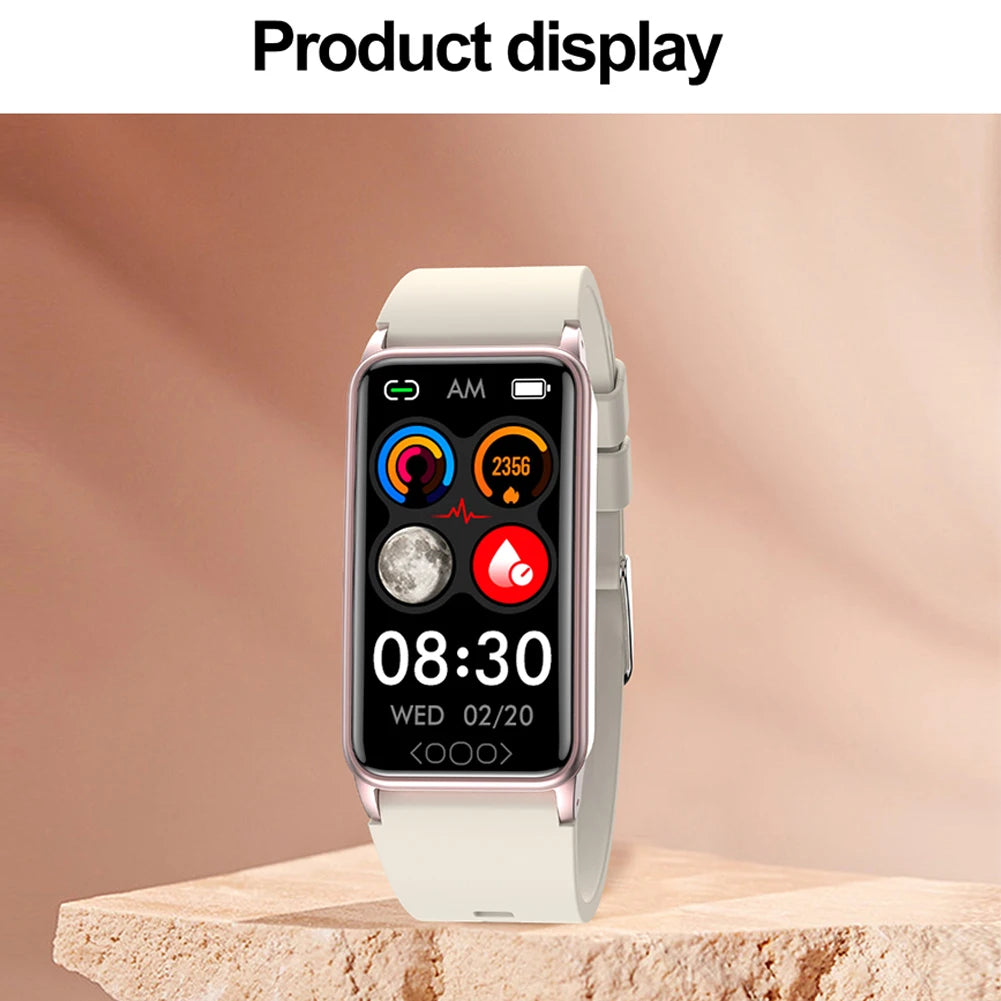 TK71Pro Smart Watch 1.47 Inch Touch Screen Fitness Tracker Smartwatch Heart Blood Oxygen Sleep Monitor IP68 Waterproof Watch