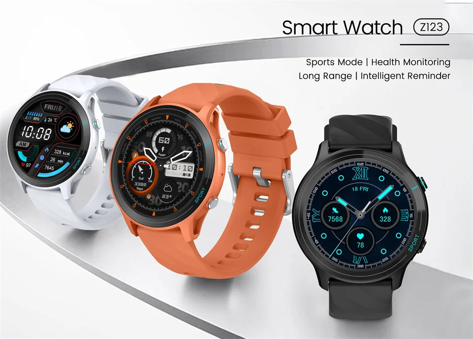 2024 New Smartwatch Women 1.52 HD Screen 120+ Sport Mode IP68 Waterproof Heart Rate Blood Pressure Bluetooth Call Smart Watch