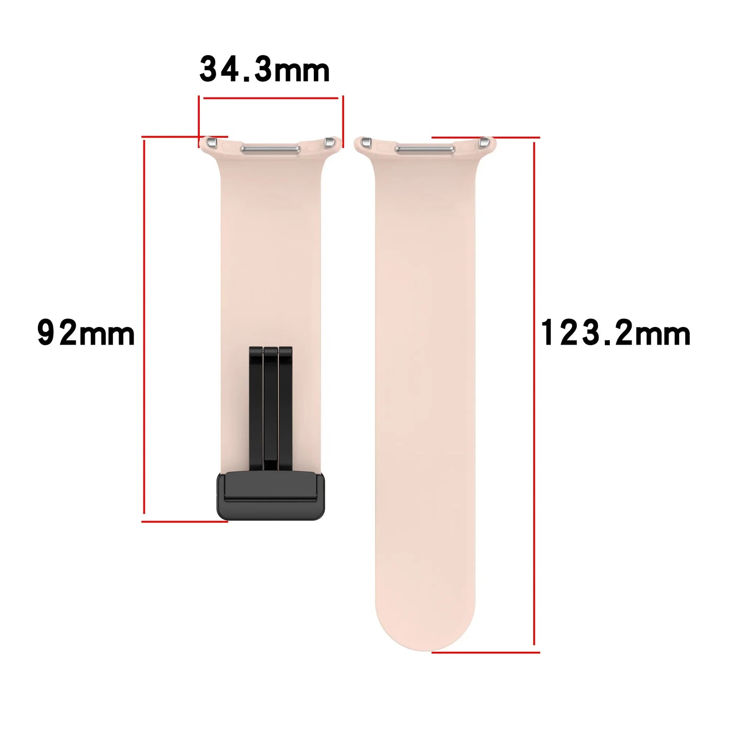 Magnetic Band for Samsung Galaxy Watch 7 Ultra 47mm No Gaps Silicone Strap Bracelet for Galaxy Watch 7 Ultra Watchband Correas